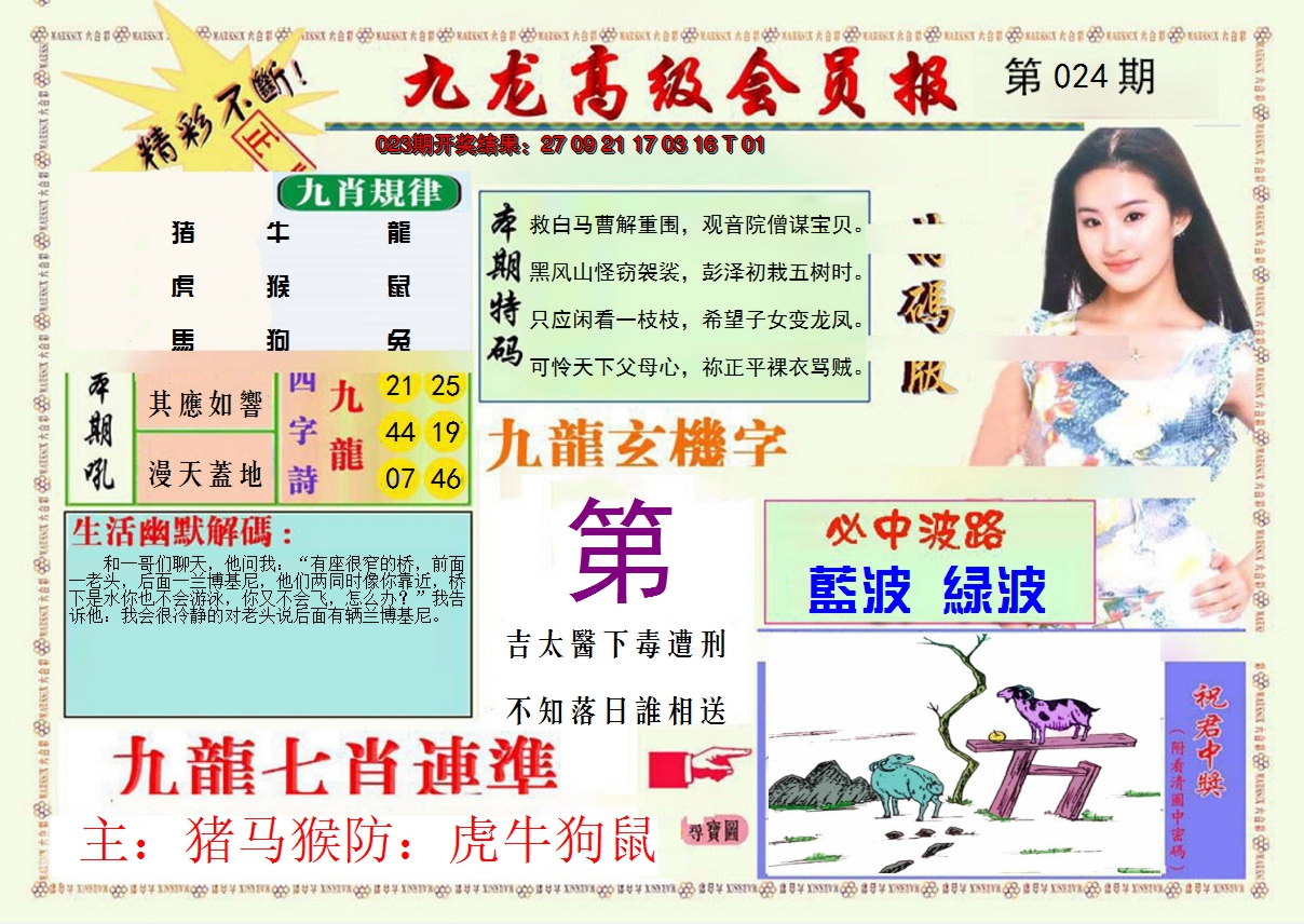 2025024期九龙高级会员报