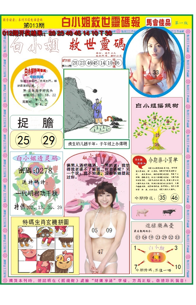 2025013期白小姐龙卷风A