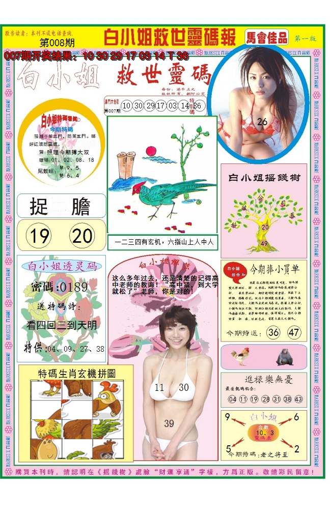 2025008期白小姐龙卷风A
