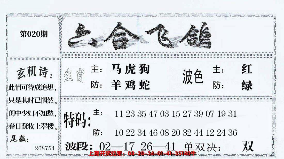 2025020期六合飞鸽