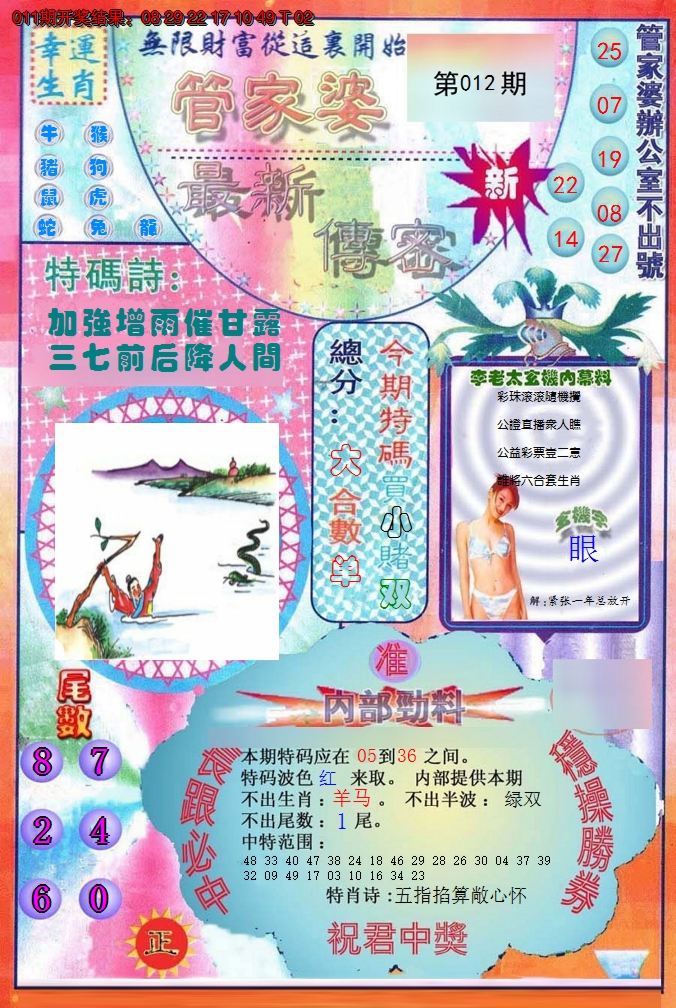 2025012期管家婆新传密