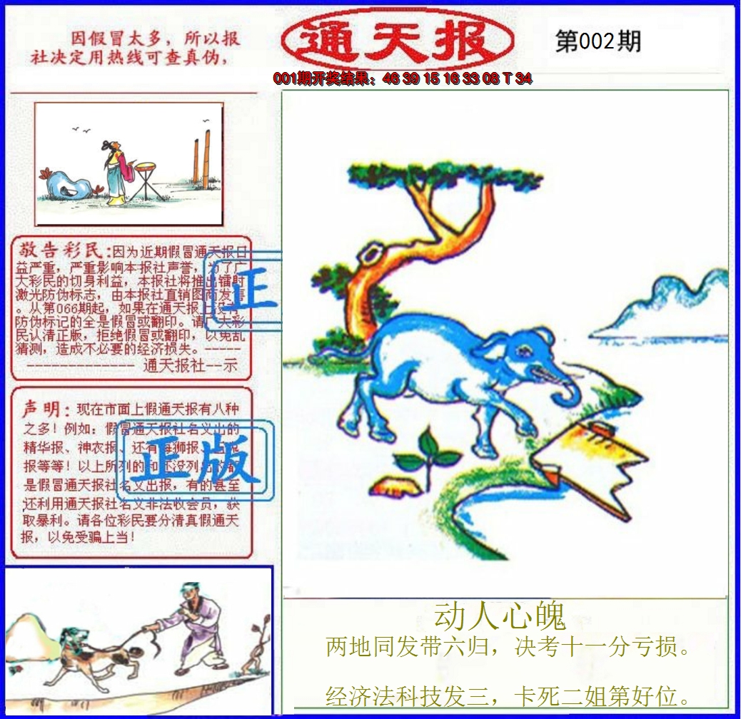 2025002期正版通天报