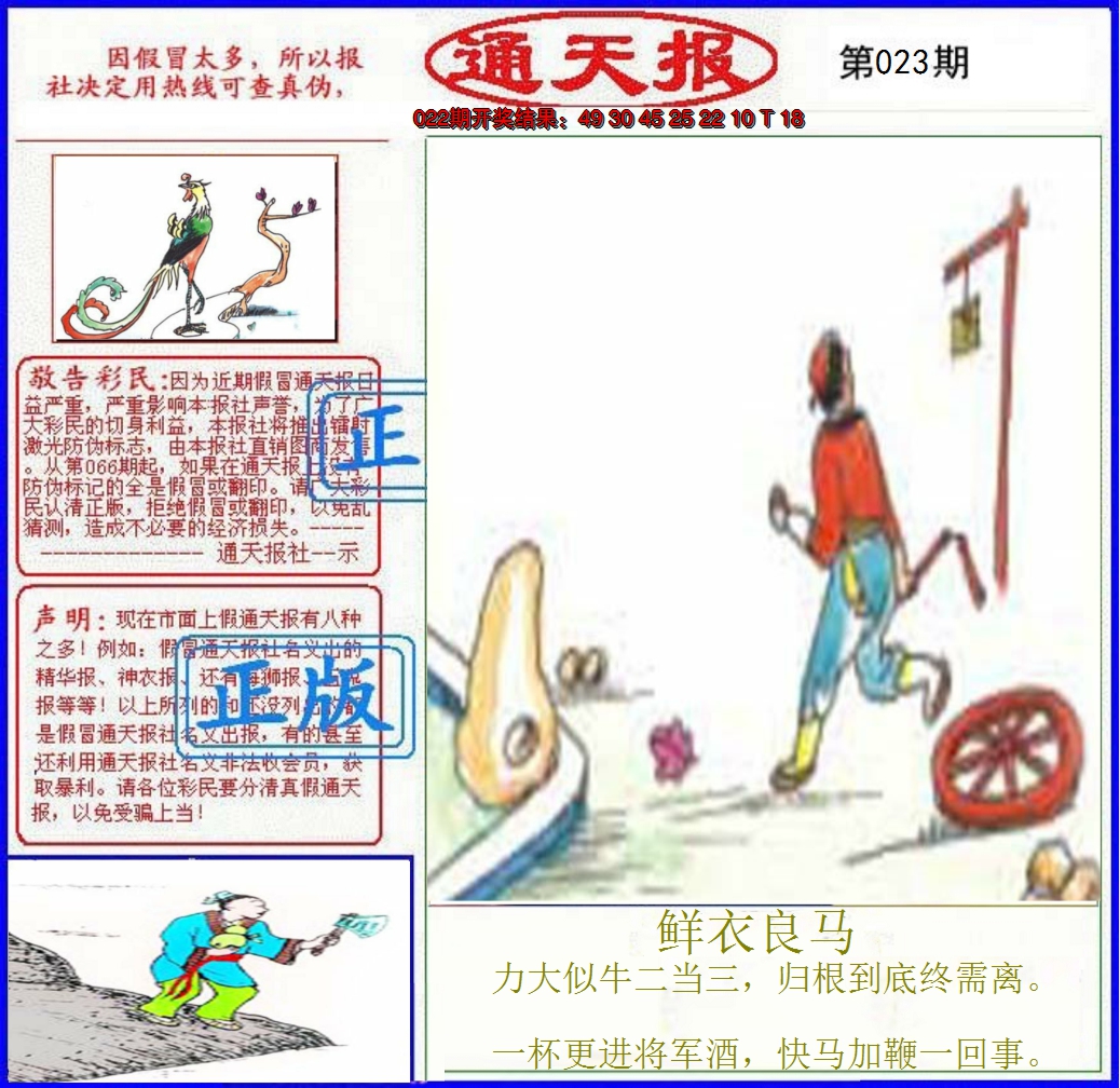 2025023期正版通天报