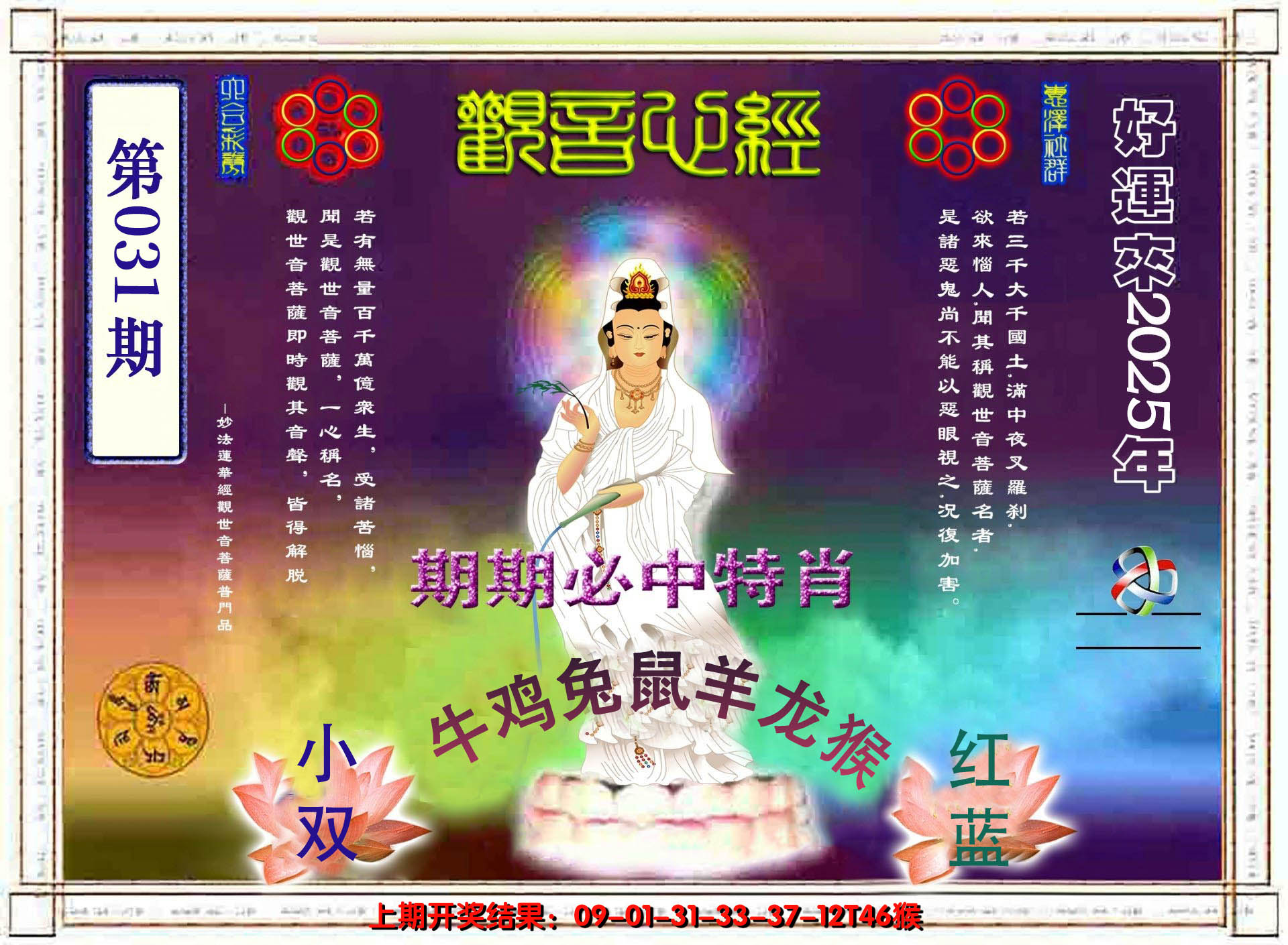 2025031期观音心经