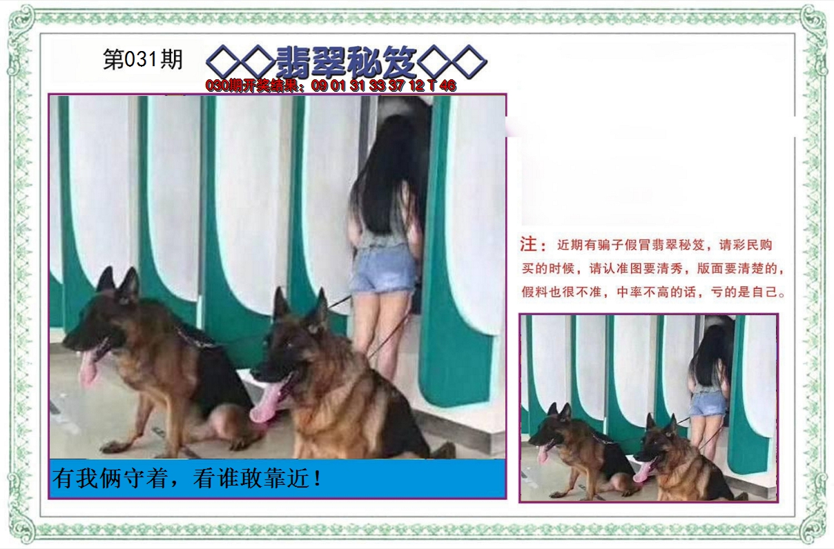 2025031期翡翠秘笈