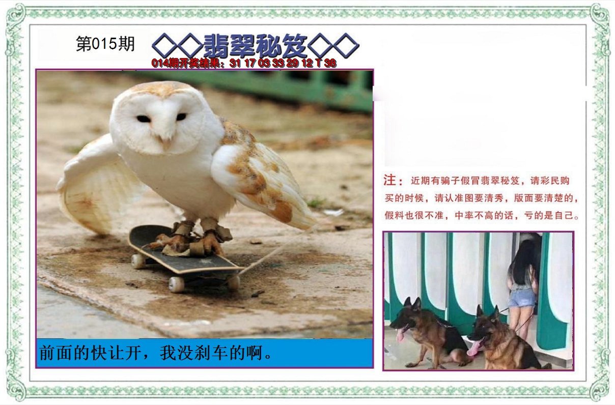 2025015期翡翠秘笈
