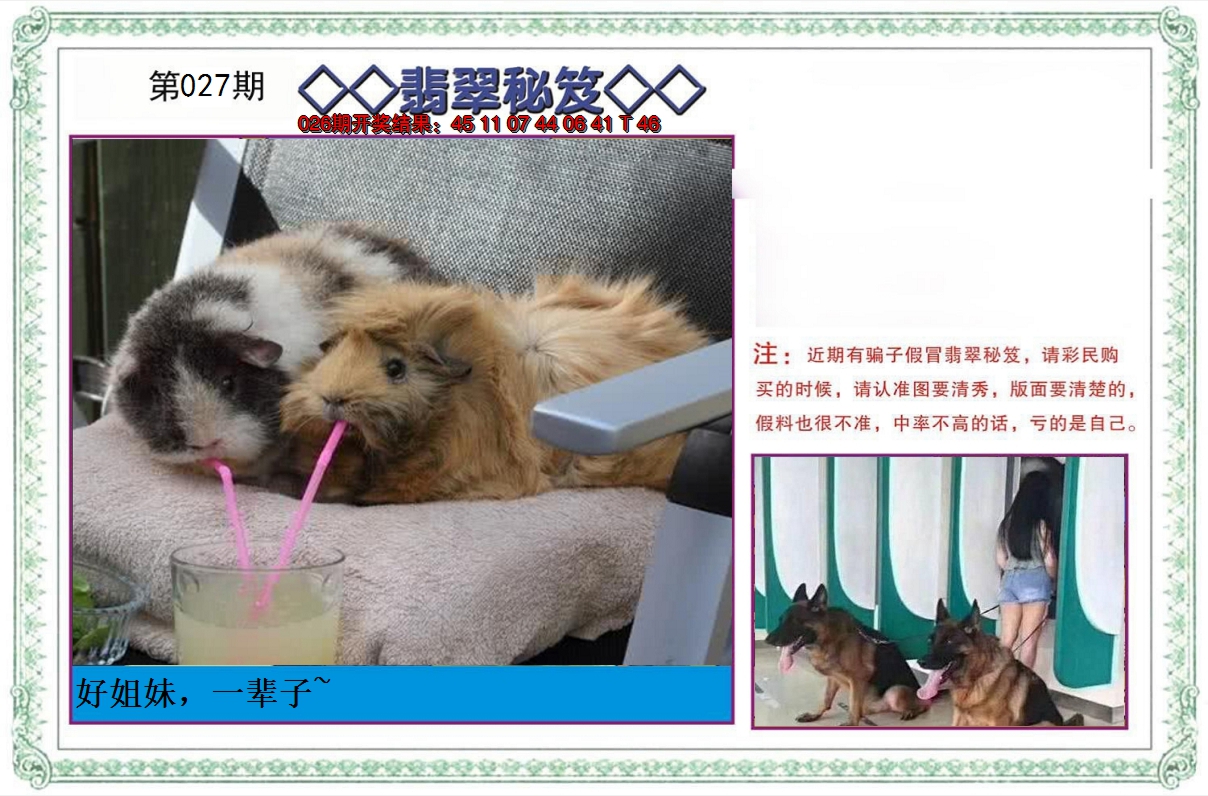2025027期翡翠秘笈