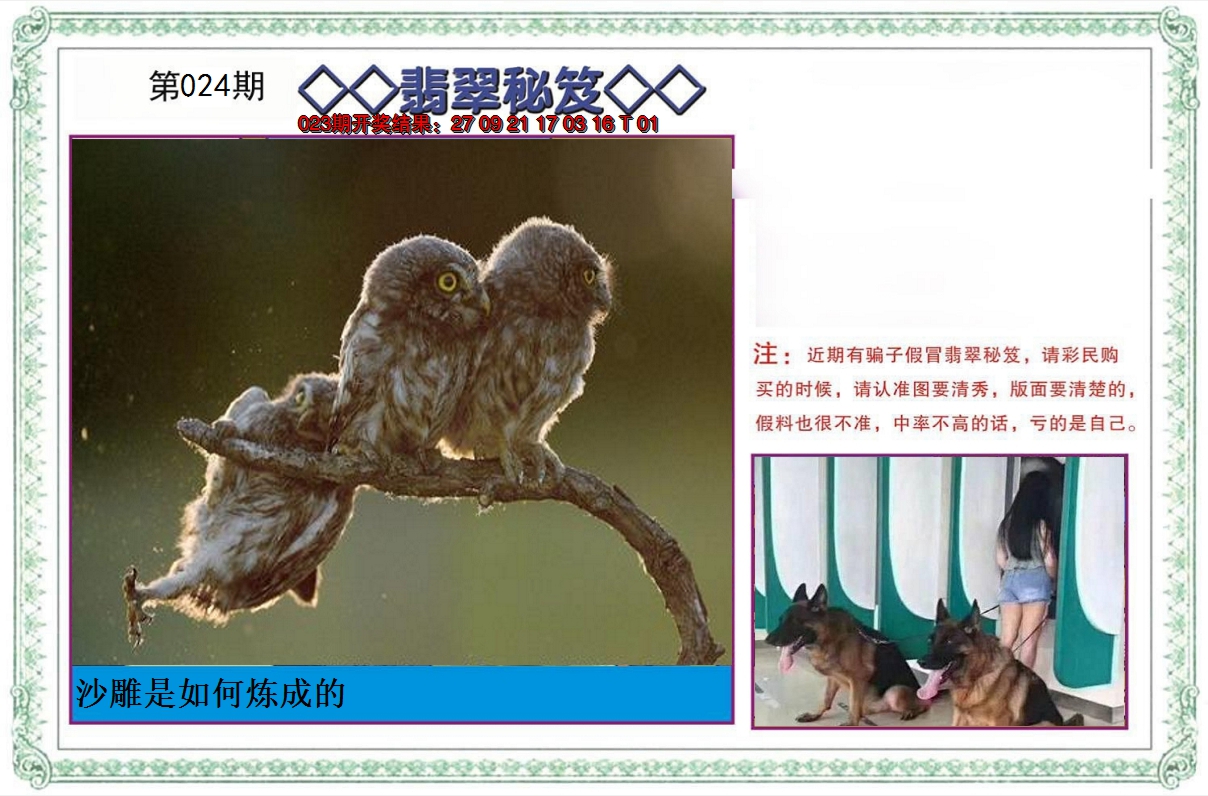 2025024期翡翠秘笈