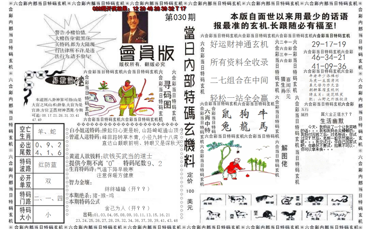 2025030期当日特码玄机报