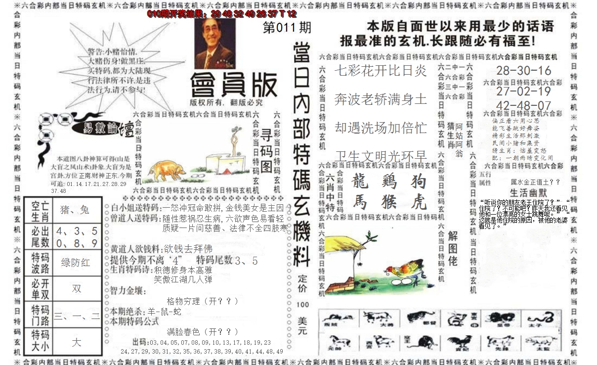 2025011期当日特码玄机报
