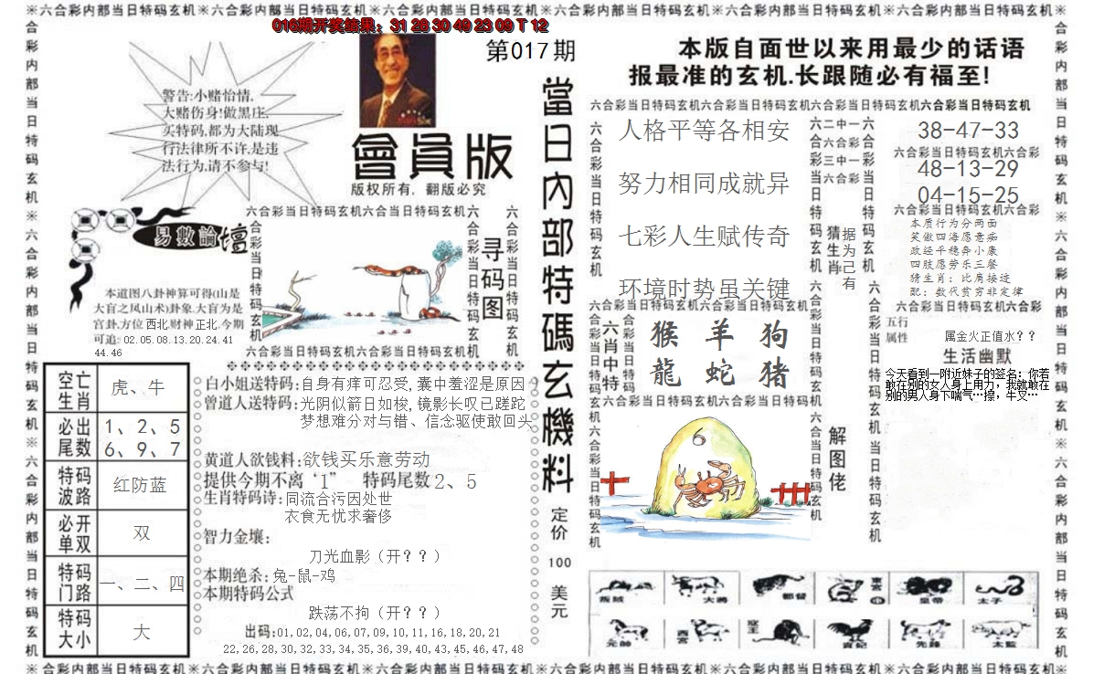 2025017期当日特码玄机报