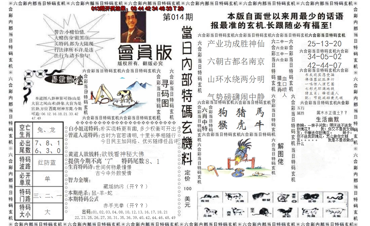 2025014期当日特码玄机报