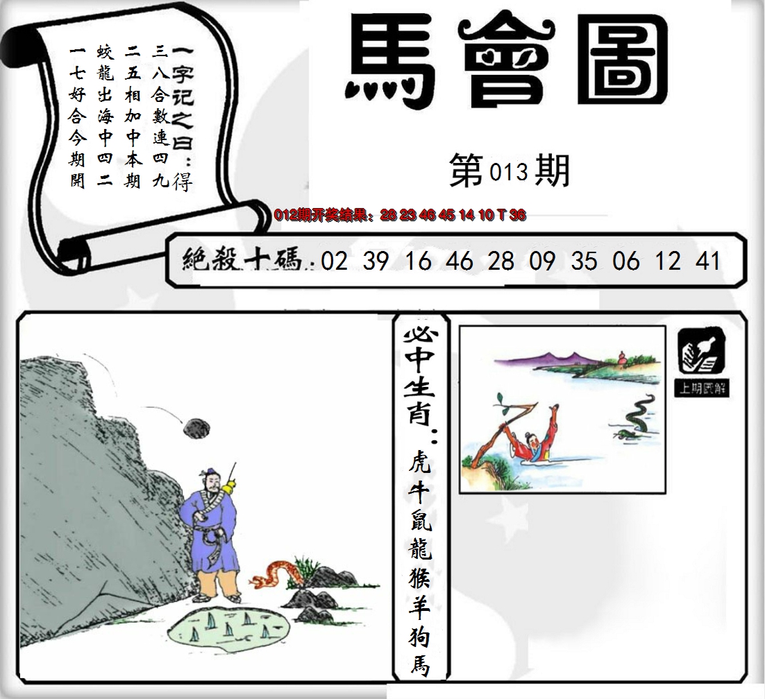 2025013期马会图