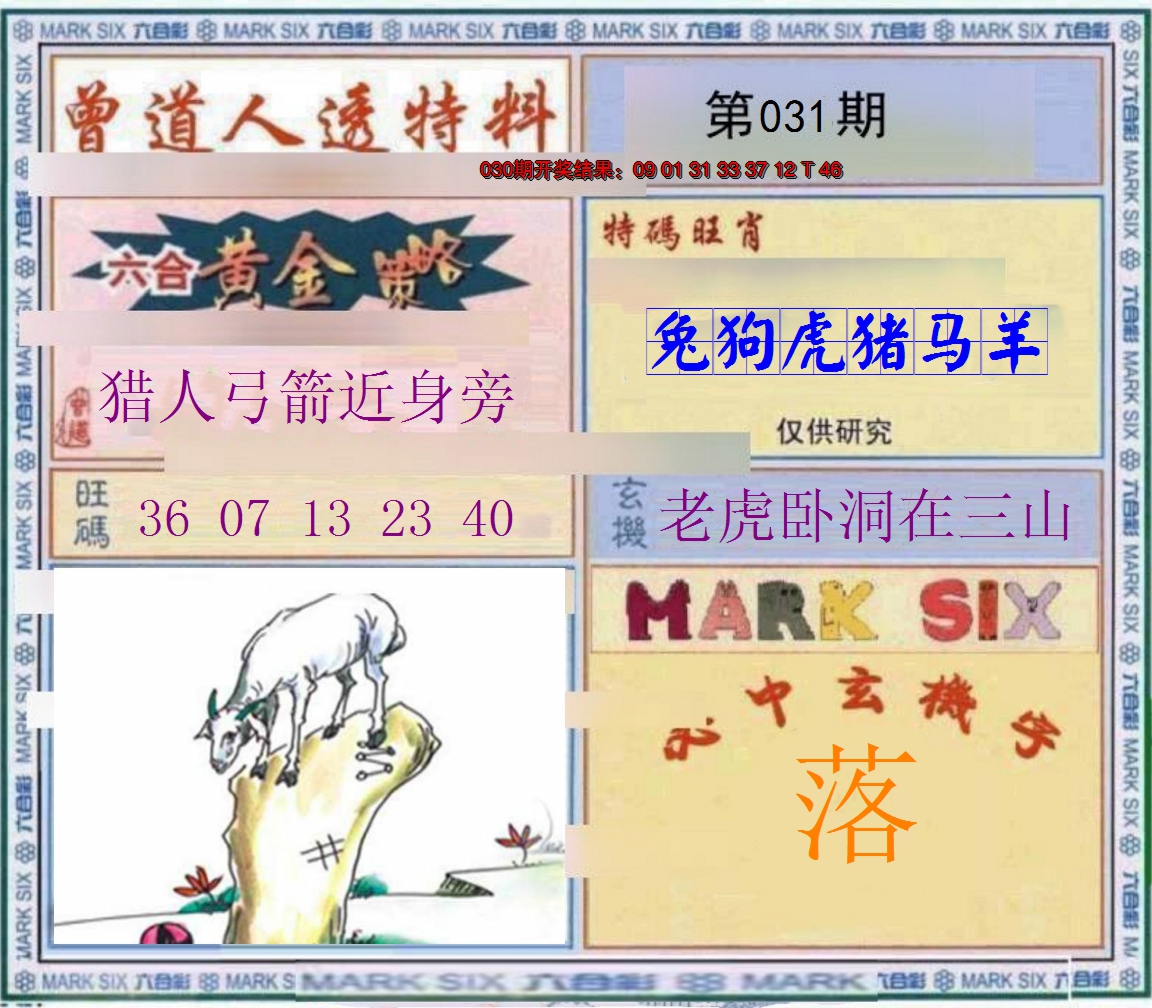 2025031期玄機圖