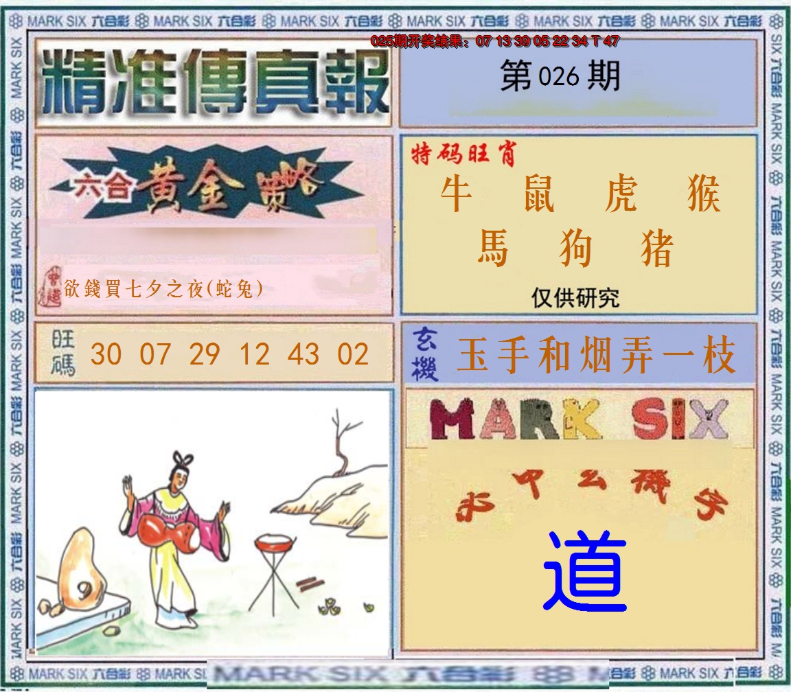 2025026期精准<傳真報>