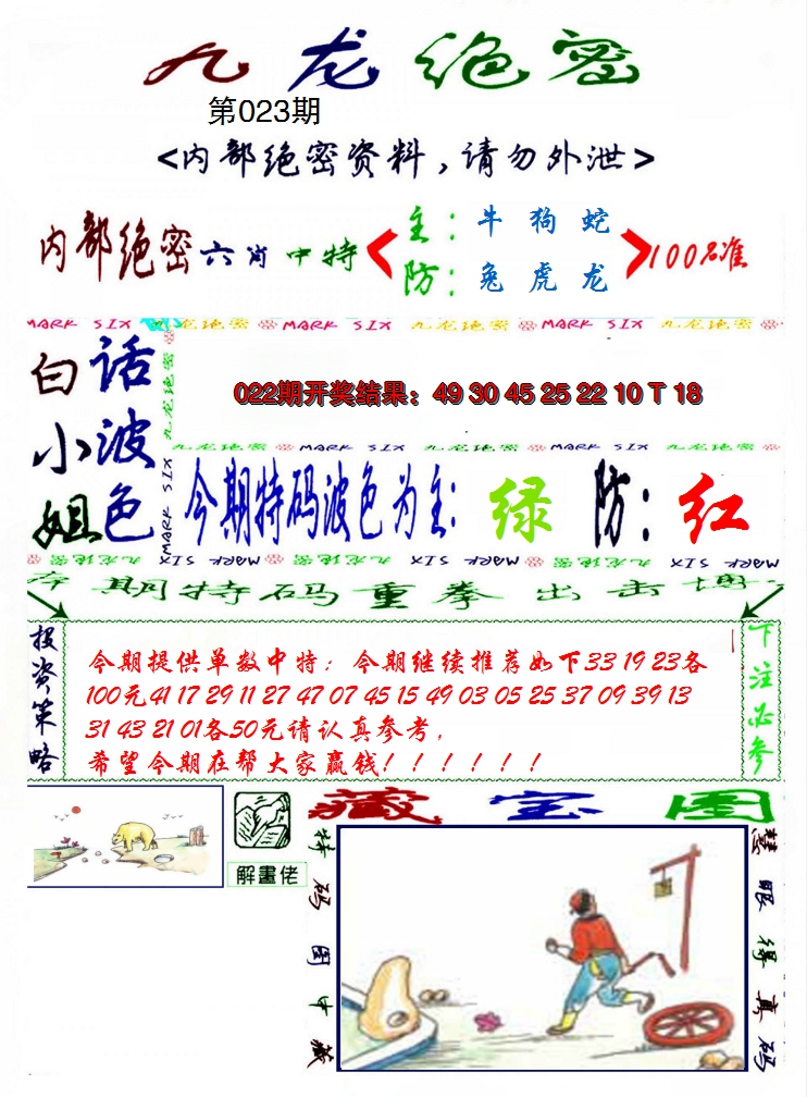 2025023期九龙密报