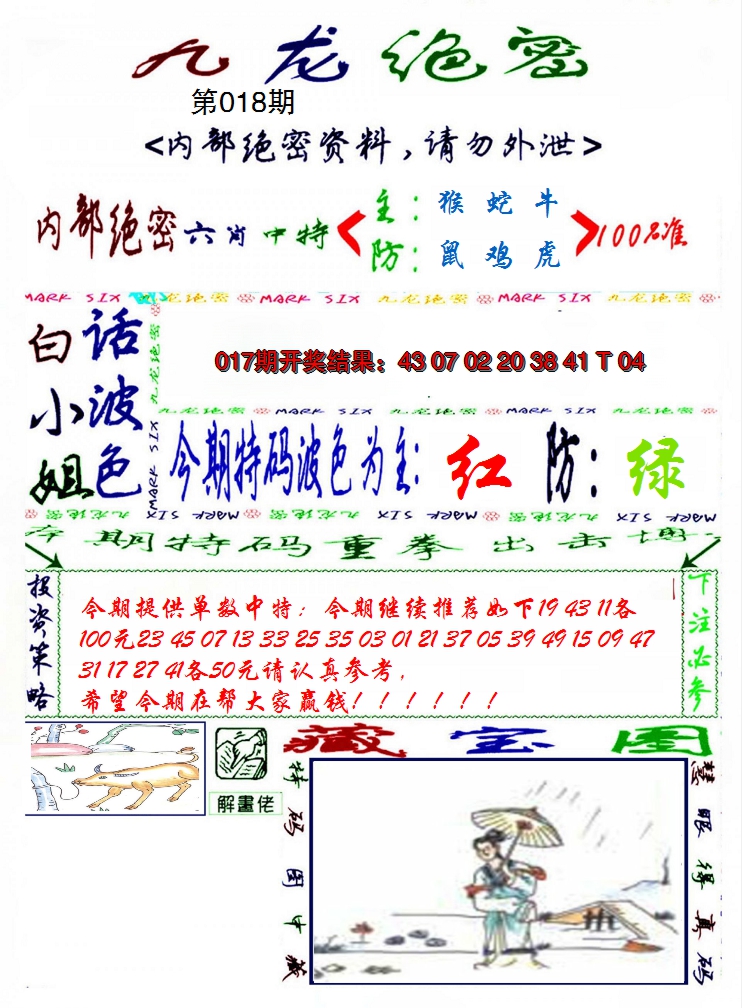 2025018期九龙密报