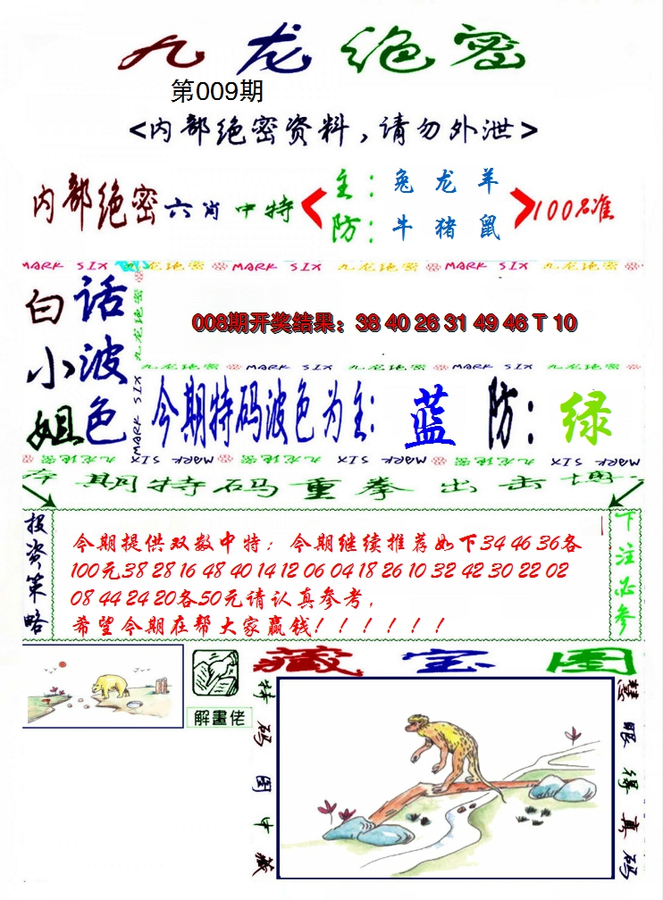 2025009期九龙密报