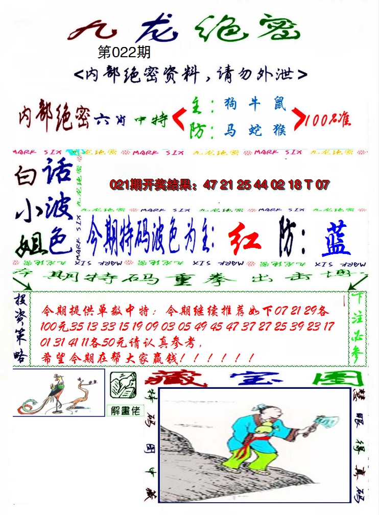 2025022期九龙密报