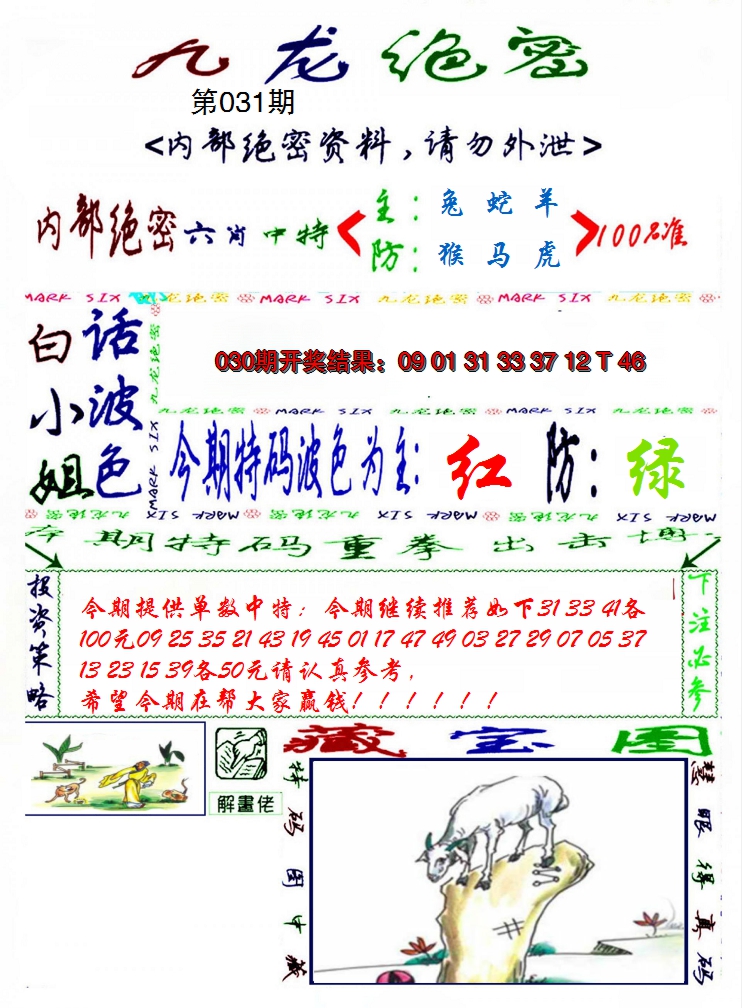 2025031期九龙密报