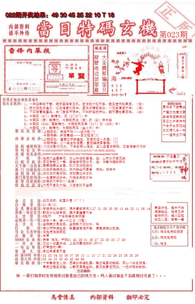 2025023期当日特码玄机-1