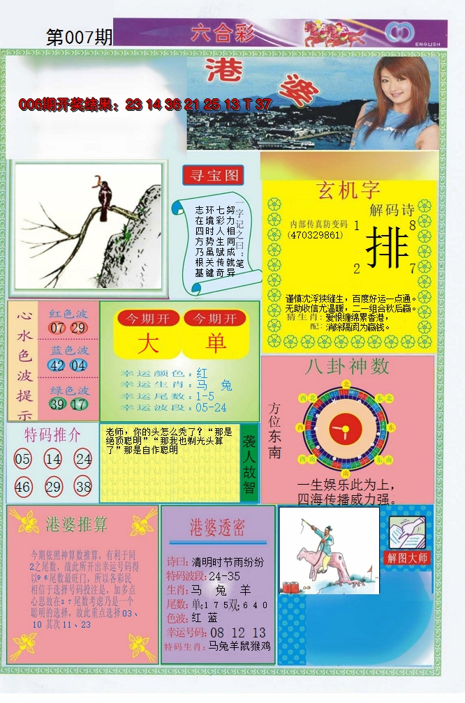 2025007期港婆
