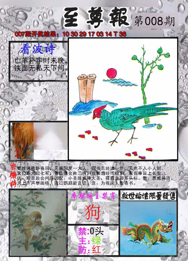 2025008期至尊报