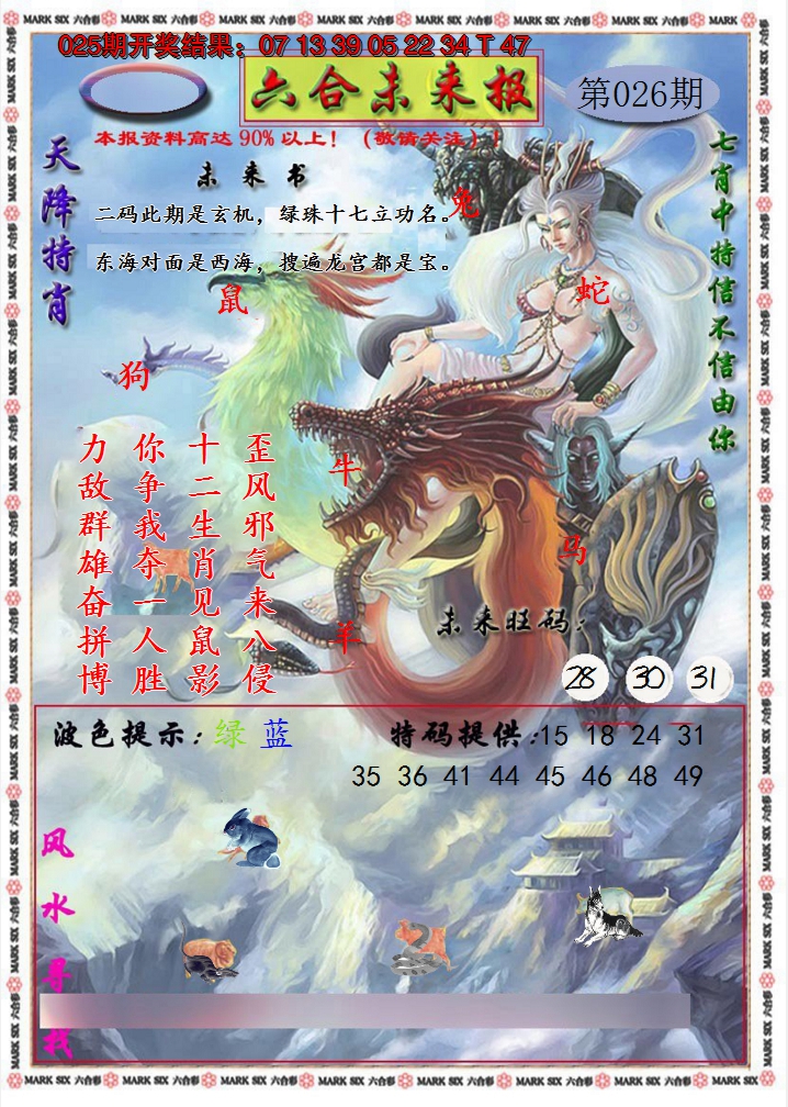2025026期六合未来报