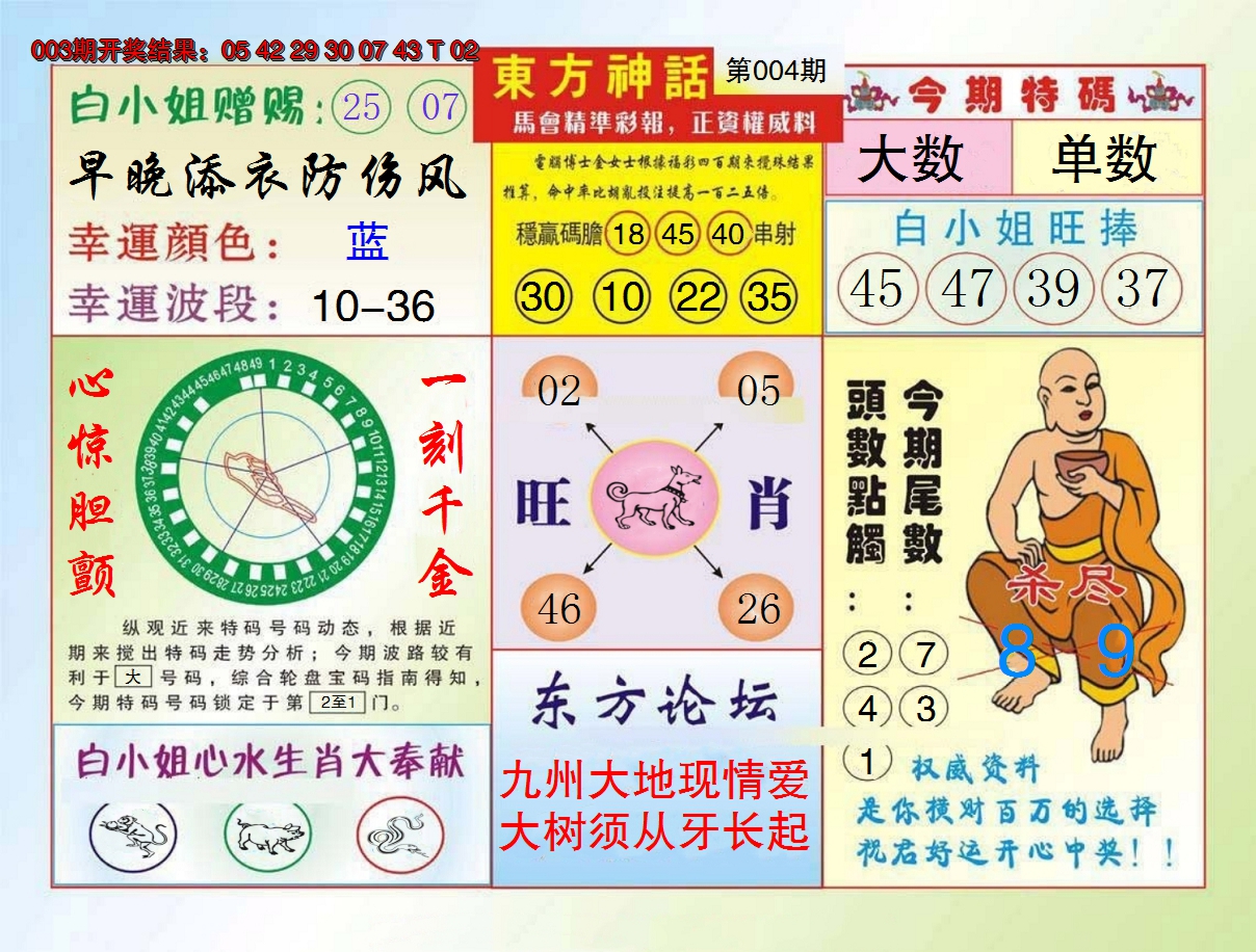 2025004期东方神话