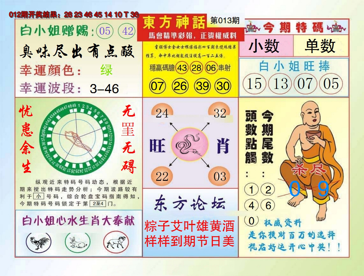 2025013期东方神话