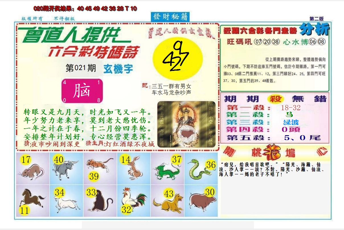 2025021期发财秘籍B