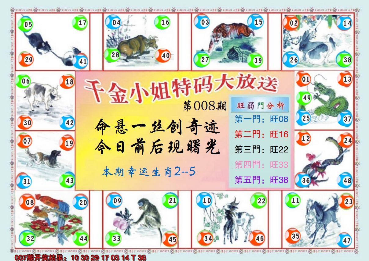 2025008期(新版)千金小姐B