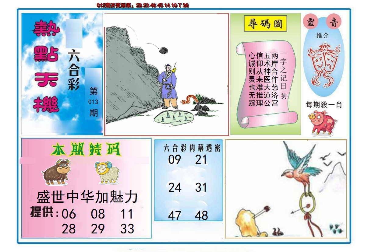 2025013期热点天机