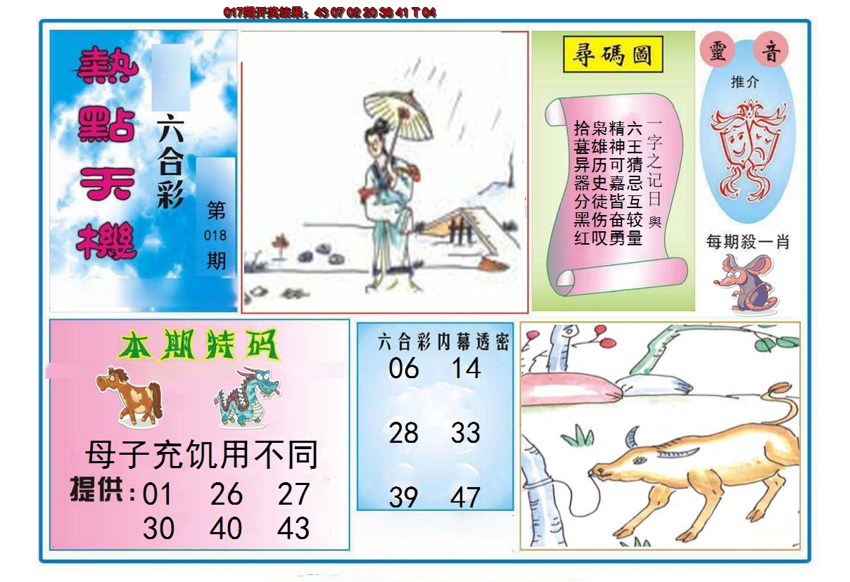 2025018期热点天机