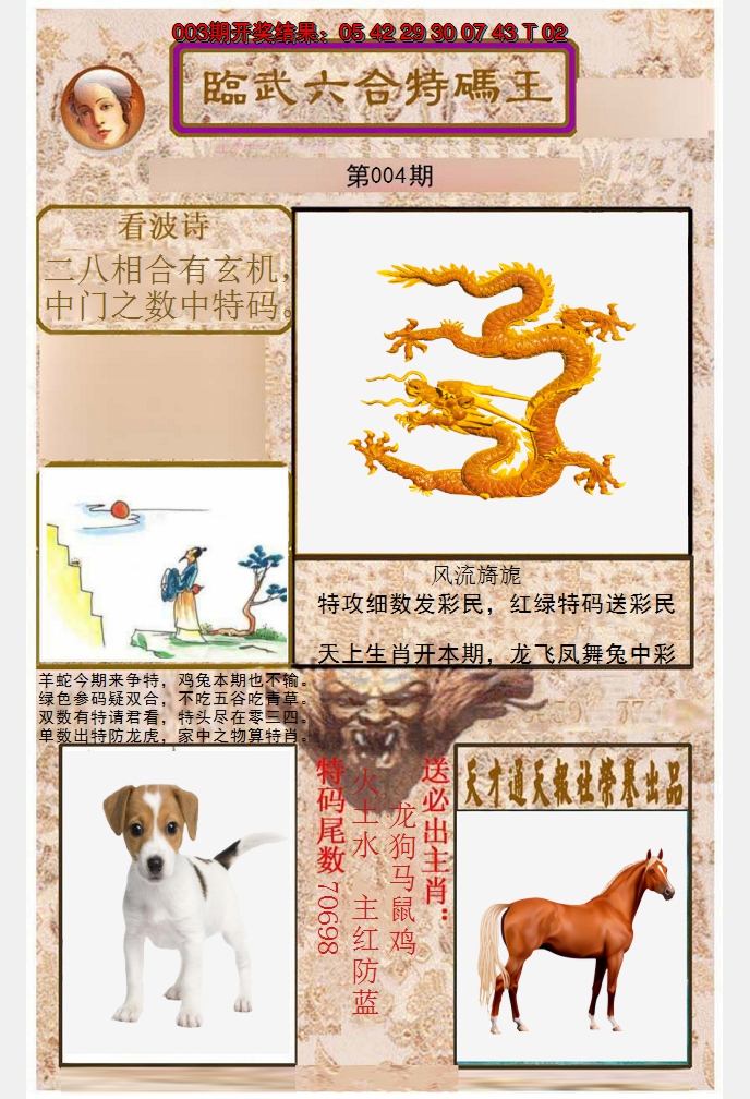 2025004期临武六合特码王
