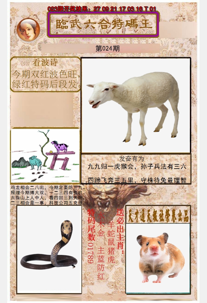 2025024期临武六合特码王