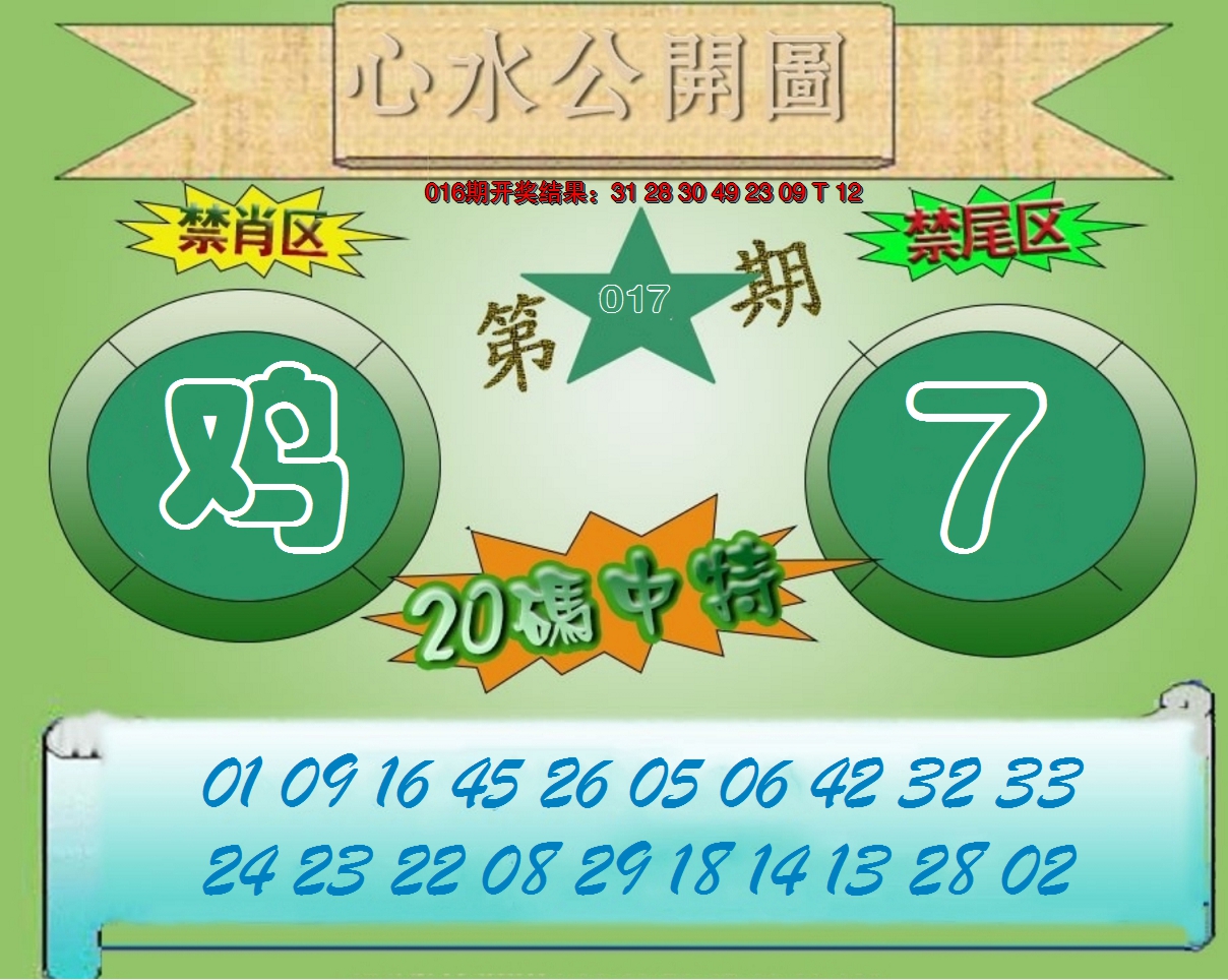 2025017期心水公开图