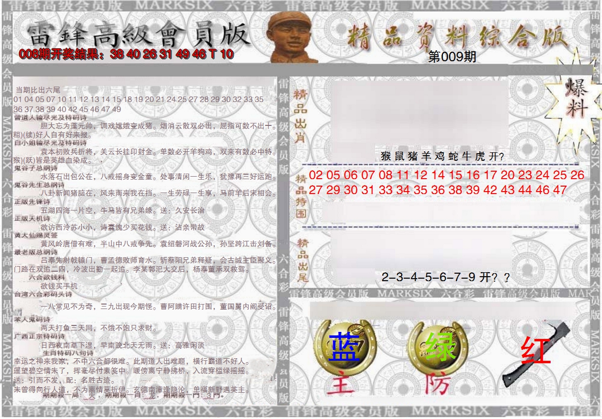 2025009期雷锋资料综合版
