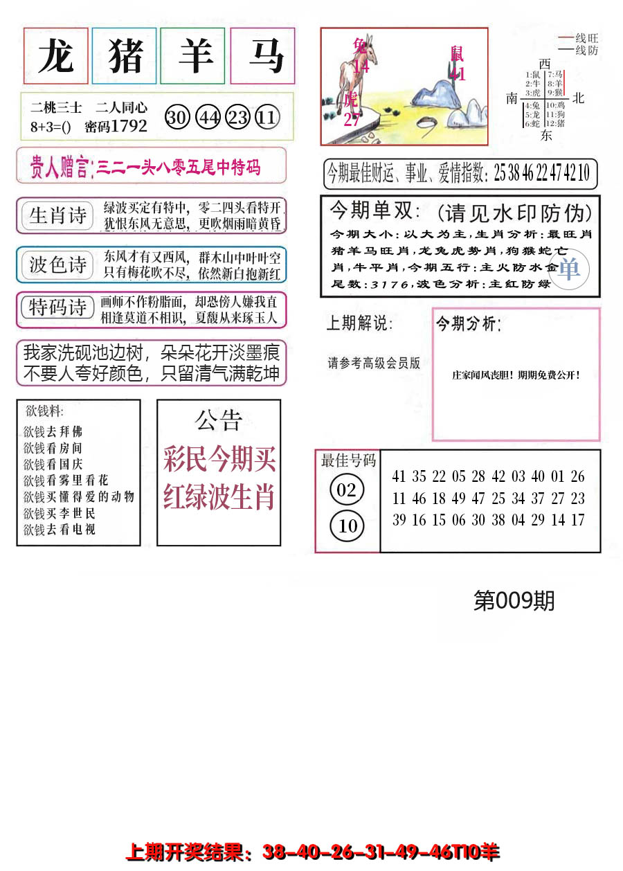 2025009期凤凰闲情A