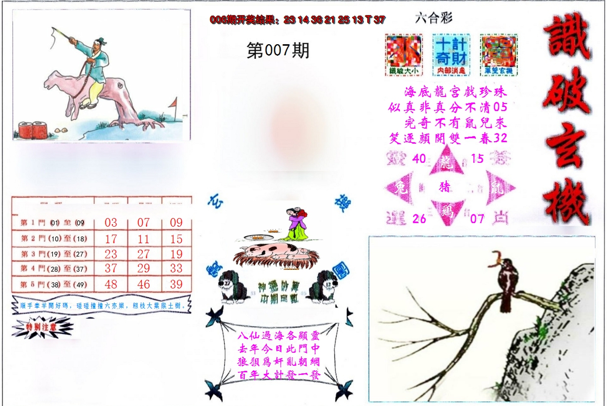 2025007期识破玄机