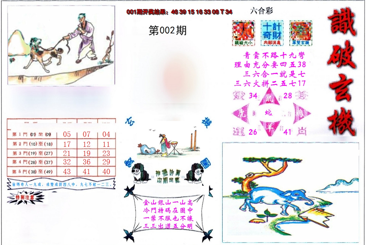 2025002期识破玄机