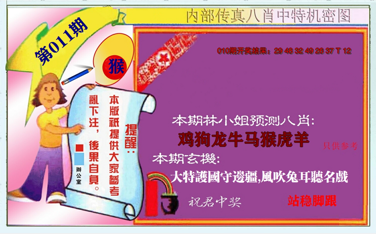 2025011期八肖中特图