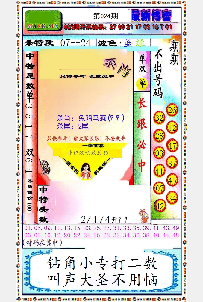 2025024期最新传密绝杀6肖