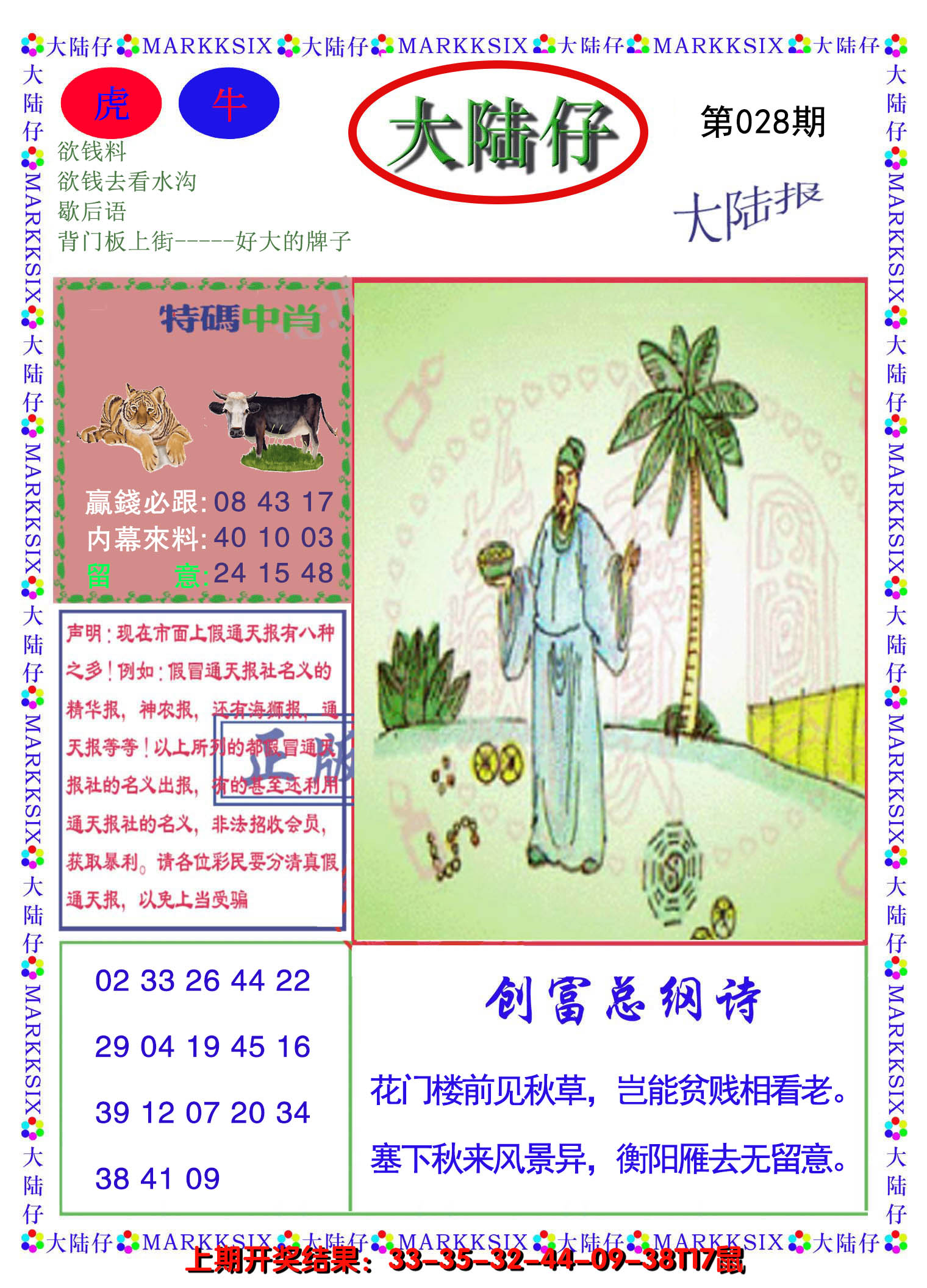 2025028期大陆仔