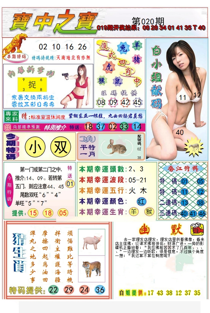 2025020期宝中之宝