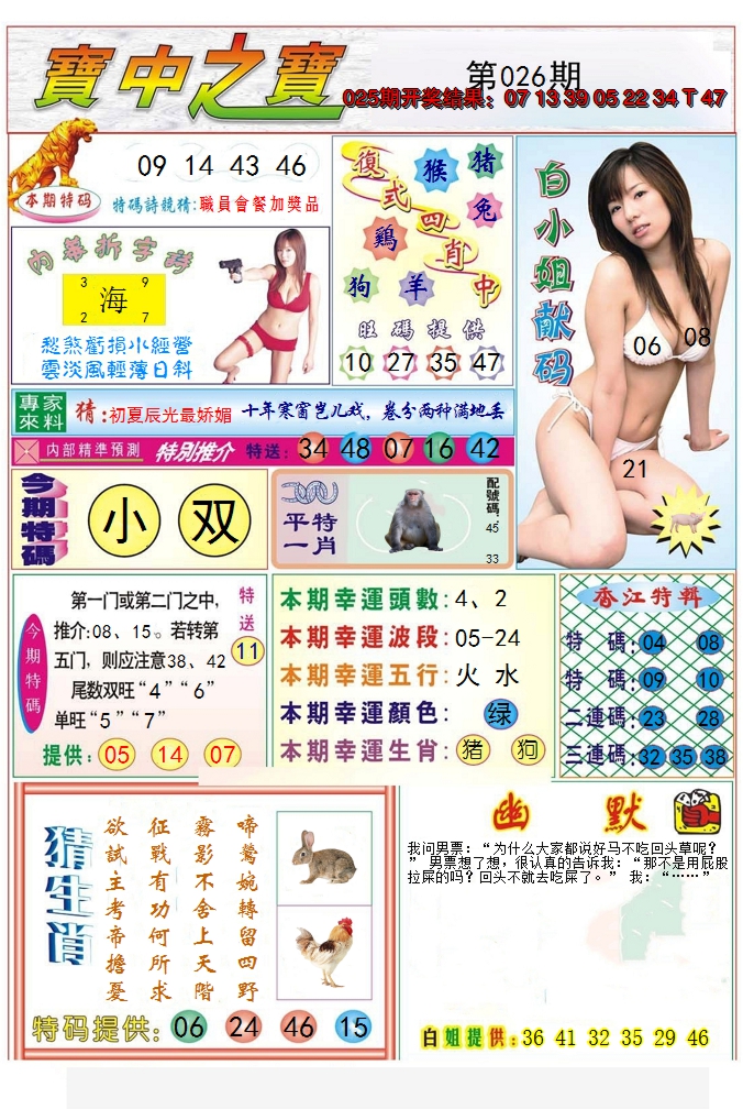2025026期宝中之宝