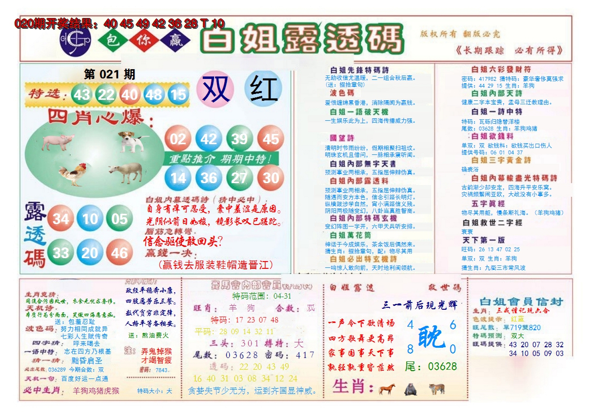 2025021期马会专刊B