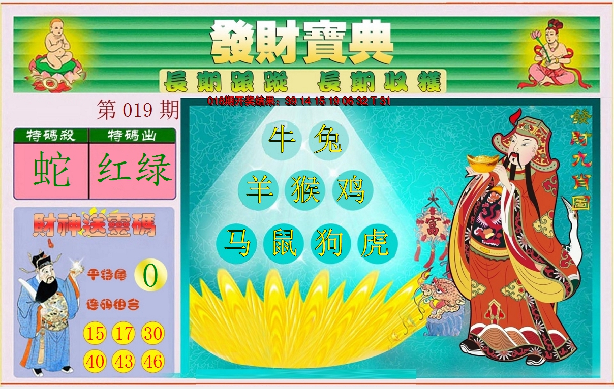 2025019期发财宝典