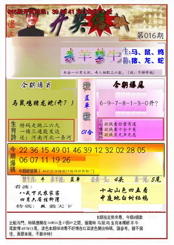 2025016期开奖爆料(新图推荐)