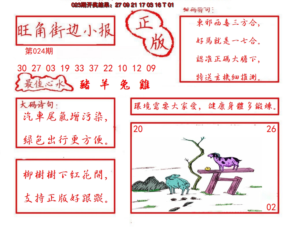 2025024期旺角街边小报